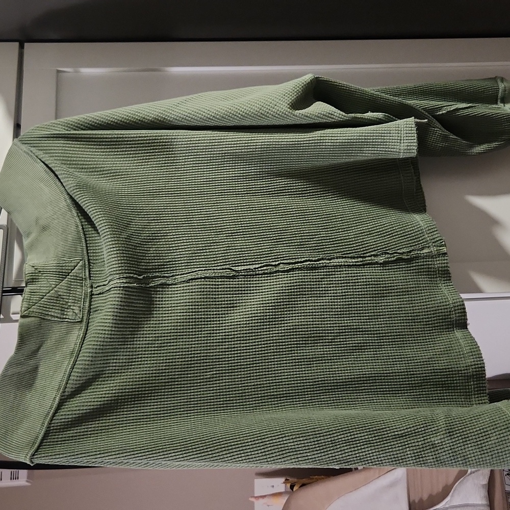 We The Free Close To You Waffle Knit Top - Picture 6 of 6